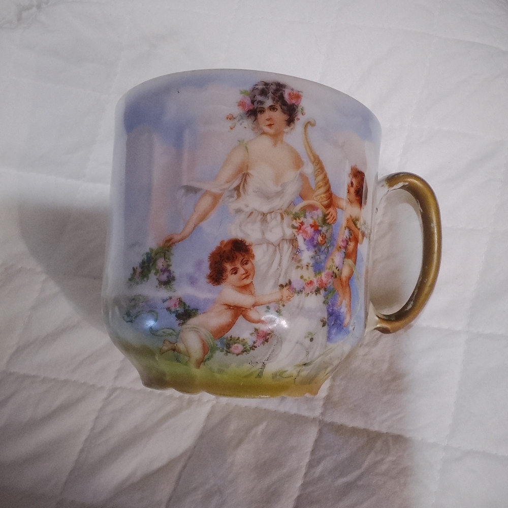 Antique Large Coffee Mug